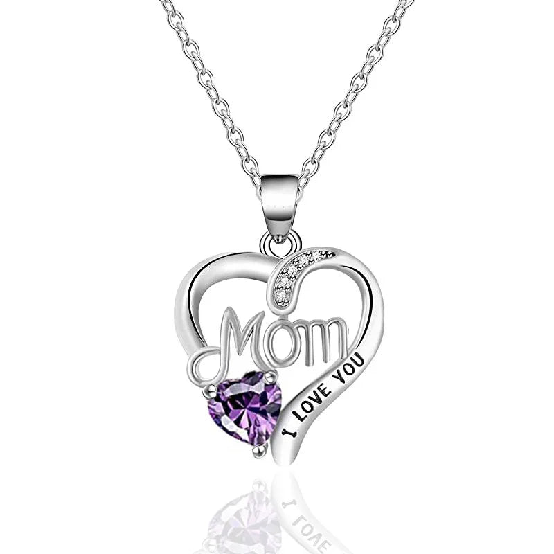 I Love You MOM Necklace
