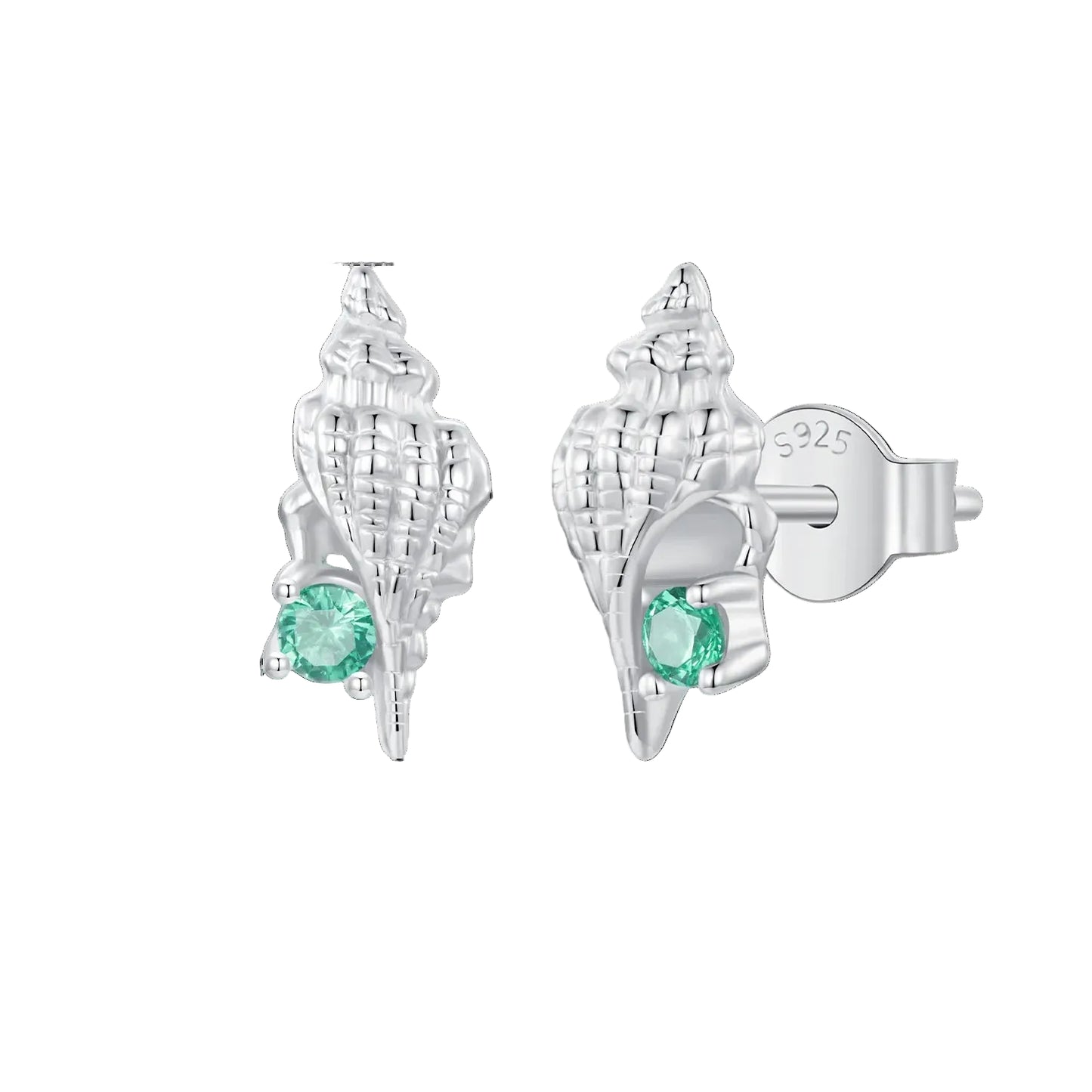 925 Sterling Silver Sea Turtle, Starfish, Seahorse Stud Earrings | Cute Beach Jewelry for Girls