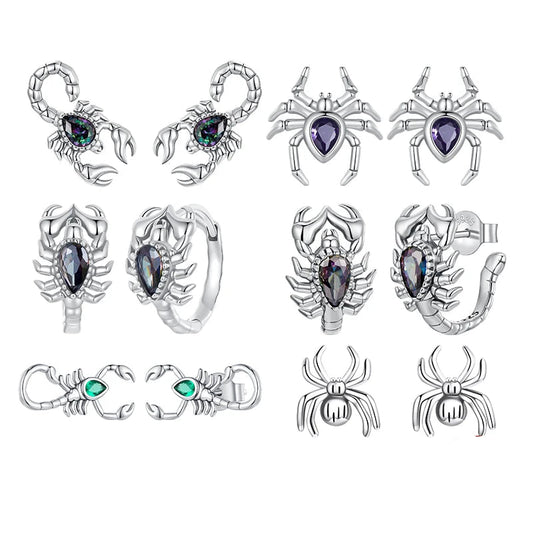 PALASH Collection of silver rings with gemstones