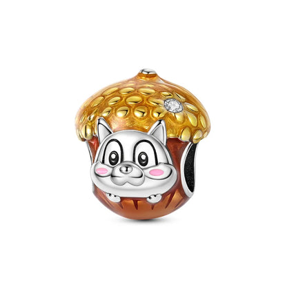 Luminous Pumpkin Charm Collection in 925 Sterling Silver – Glow-in-the-Dark Bracelet Charms