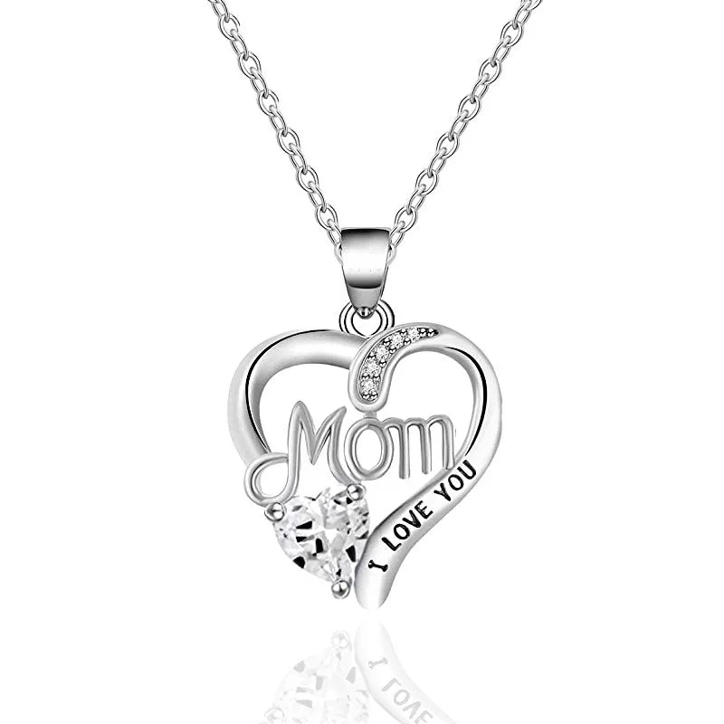 I Love You MOM Necklace