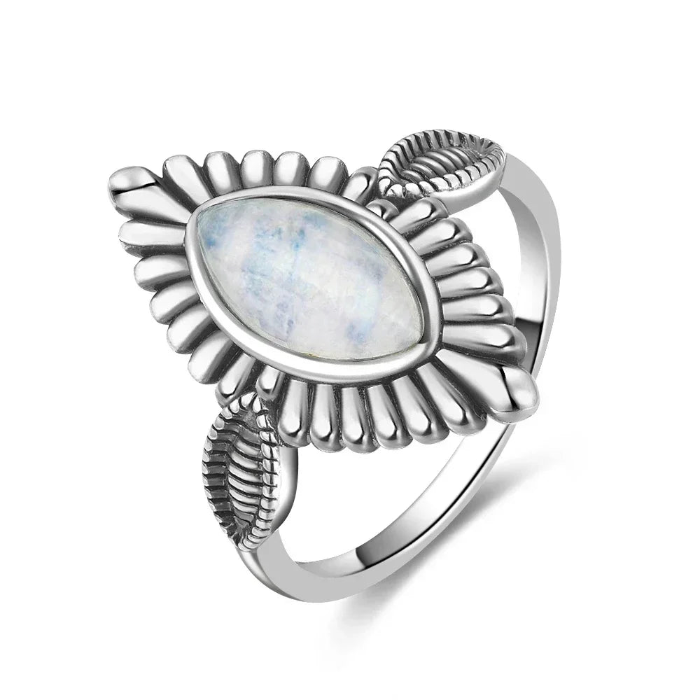 Natural Moonstone Vintage Ring