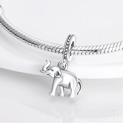925 Sterling Silver Charms Beads Pendant Tree of Life Dog Elephant Love Heart Charm Fit Original Bracelet DIY Women Jewelry Gift