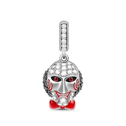 925 Sterling Silver Halloween Charm – Pumpkin Wagon & Magic Hat Bead for Bracelet or Pendant