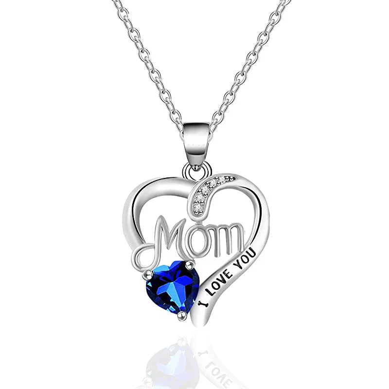 I Love You MOM Necklace