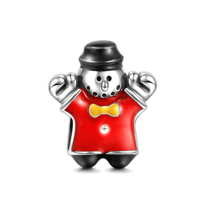 925 Sterling Silver Halloween Charm – Pumpkin Wagon & Magic Hat Bead for Bracelet or Pendant