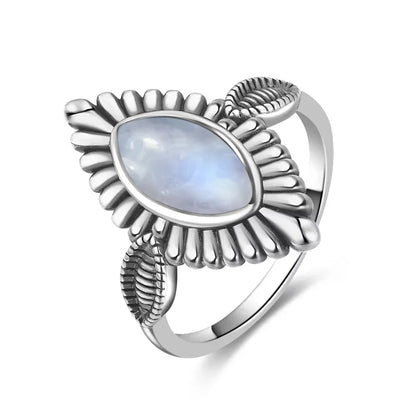 Natural Moonstone Vintage Ring
